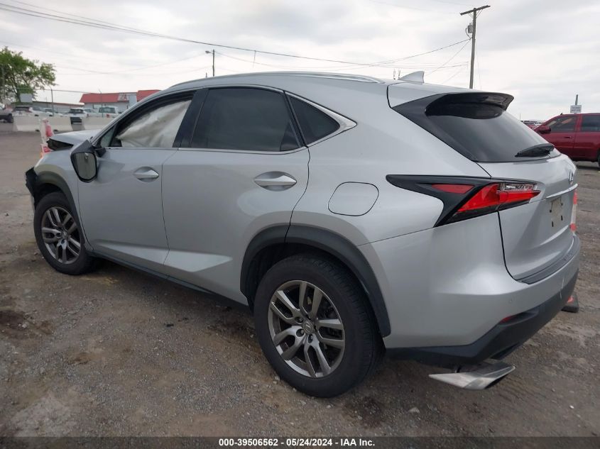 2016 Lexus Nx 200T VIN: JTJYARBZ1G2036775 Lot: 39506562