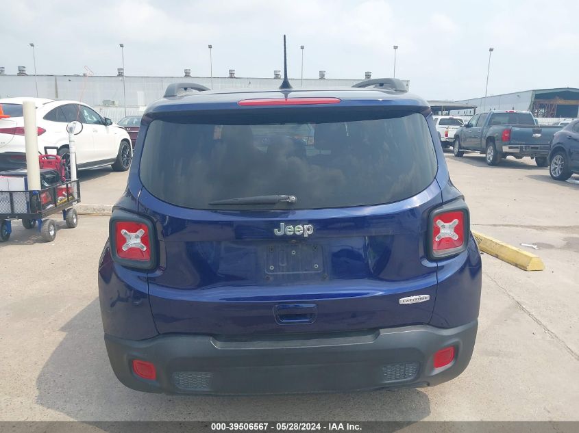 2020 Jeep Renegade Latitude Fwd VIN: ZACNJABB0LPL01306 Lot: 39506567