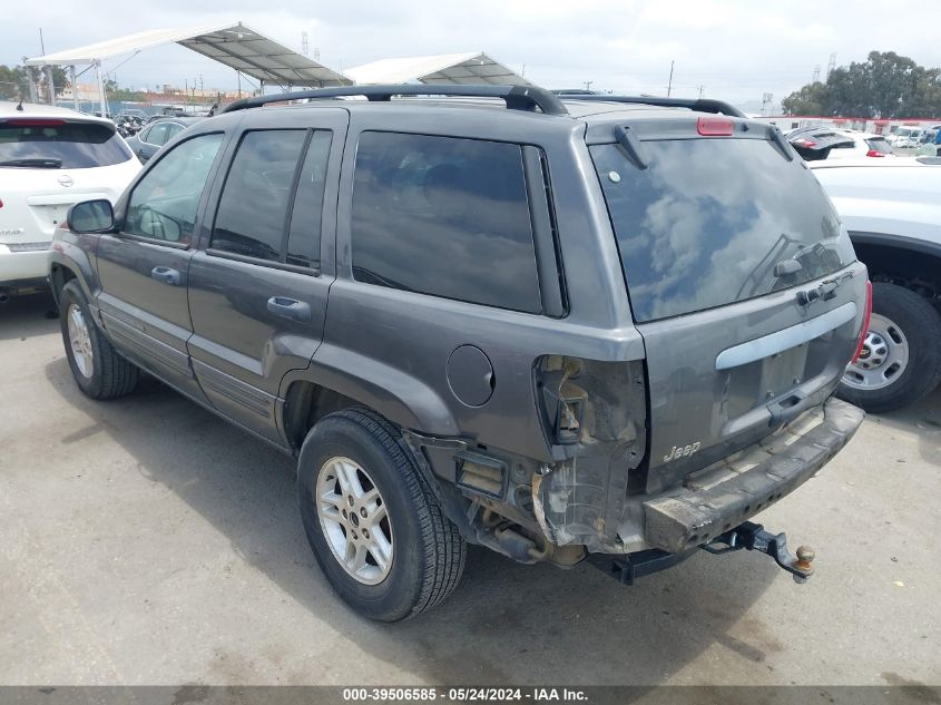 2004 Jeep Grand Cherokee Laredo VIN: 1J4GX48N74C328368 Lot: 39506585