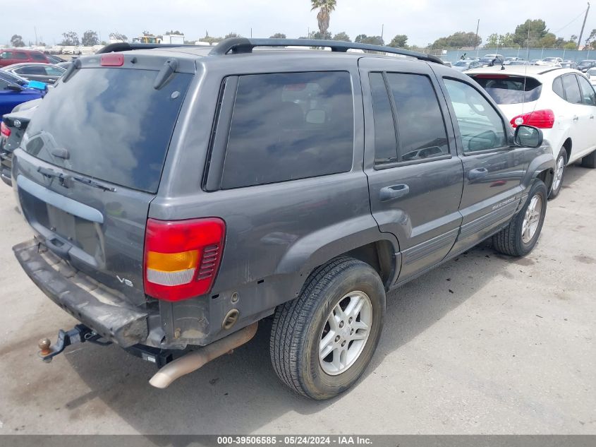 2004 Jeep Grand Cherokee Laredo VIN: 1J4GX48N74C328368 Lot: 39506585