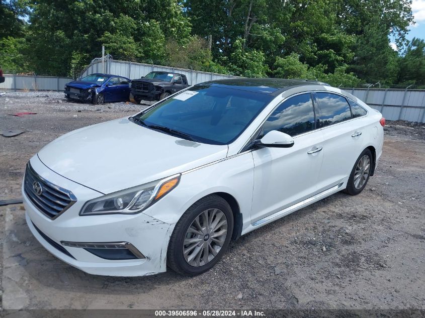 2015 Hyundai Sonata Limited VIN: 5NPE34AF3FH028572 Lot: 39506596