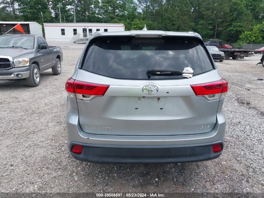 2017 Toyota Highlander Xle VIN: 5TDKZRFH7HS523394 Lot: 39506597