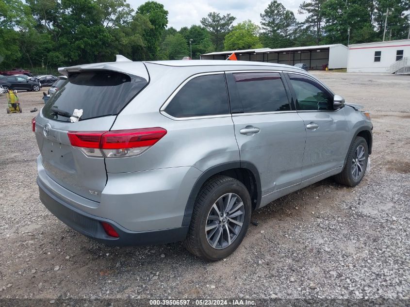 2017 Toyota Highlander Xle VIN: 5TDKZRFH7HS523394 Lot: 39506597