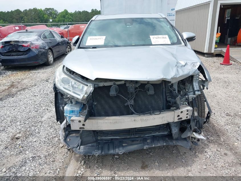 2017 Toyota Highlander Xle VIN: 5TDKZRFH7HS523394 Lot: 39506597