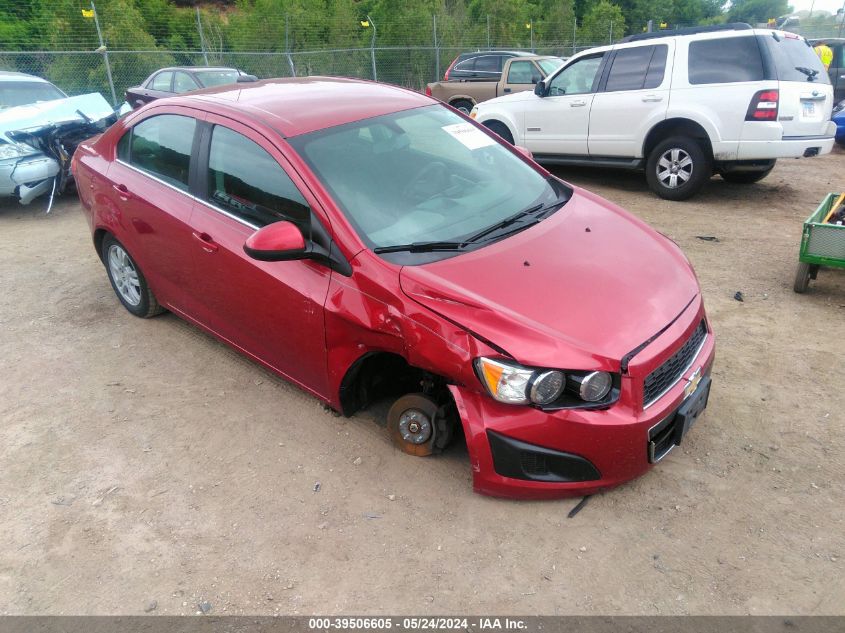 2015 Chevrolet Sonic Lt Auto VIN: 1G1JC5SH5F4113996 Lot: 39506605