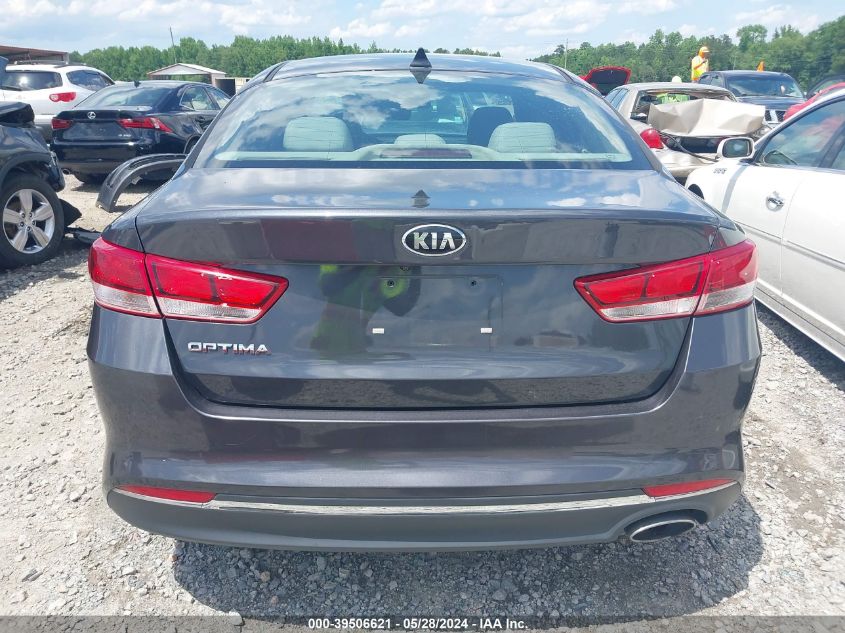 2017 Kia Optima Lx VIN: 5XXGT4L38HG156753 Lot: 39506621