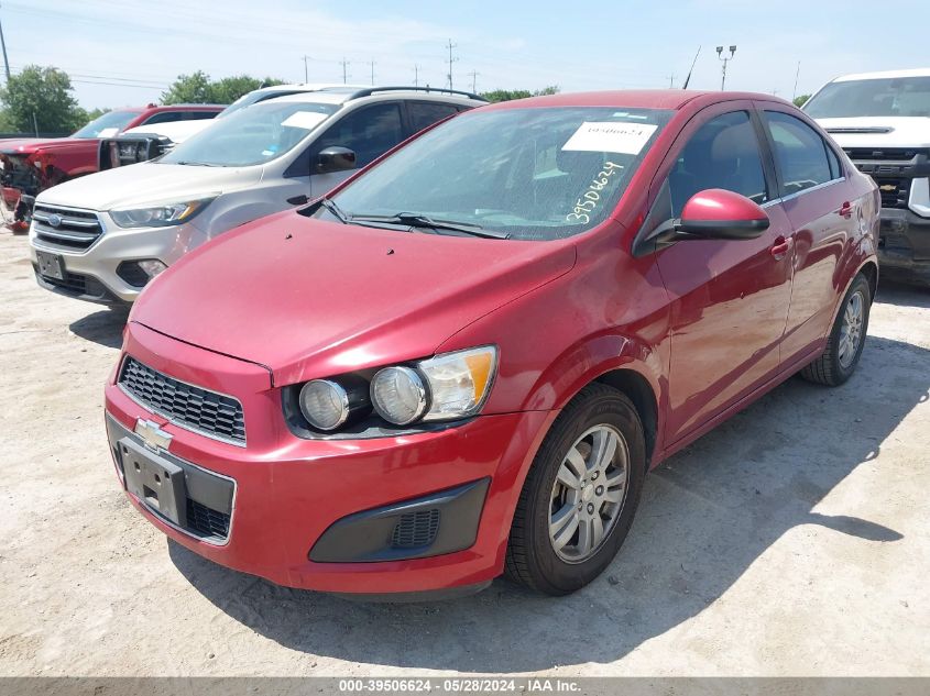 2014 Chevrolet Sonic Lt Auto VIN: 1G1JC5SB3E4171275 Lot: 39506624