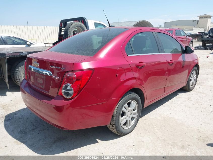 2014 Chevrolet Sonic Lt Auto VIN: 1G1JC5SB3E4171275 Lot: 39506624