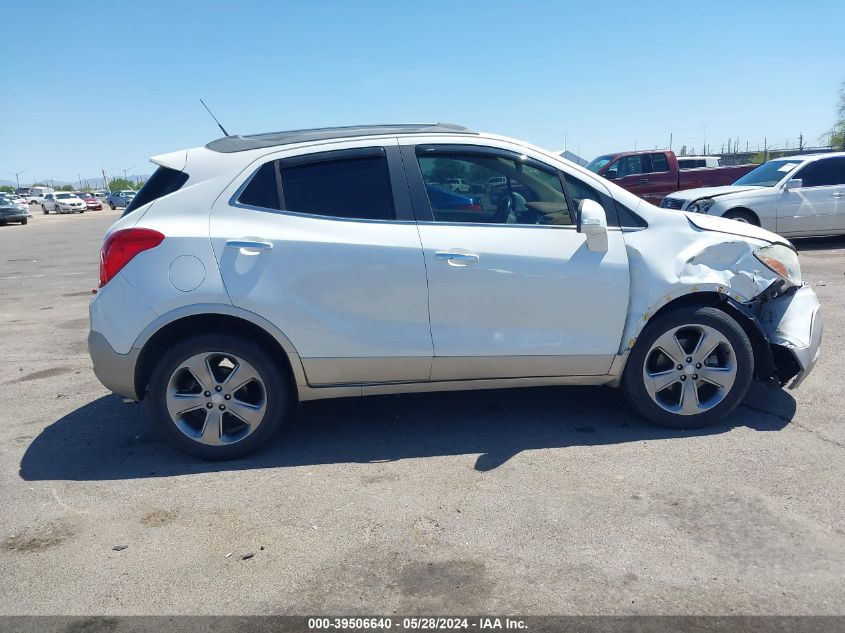 2014 Buick Encore Premium VIN: KL4CJDSB5EB776081 Lot: 39506640