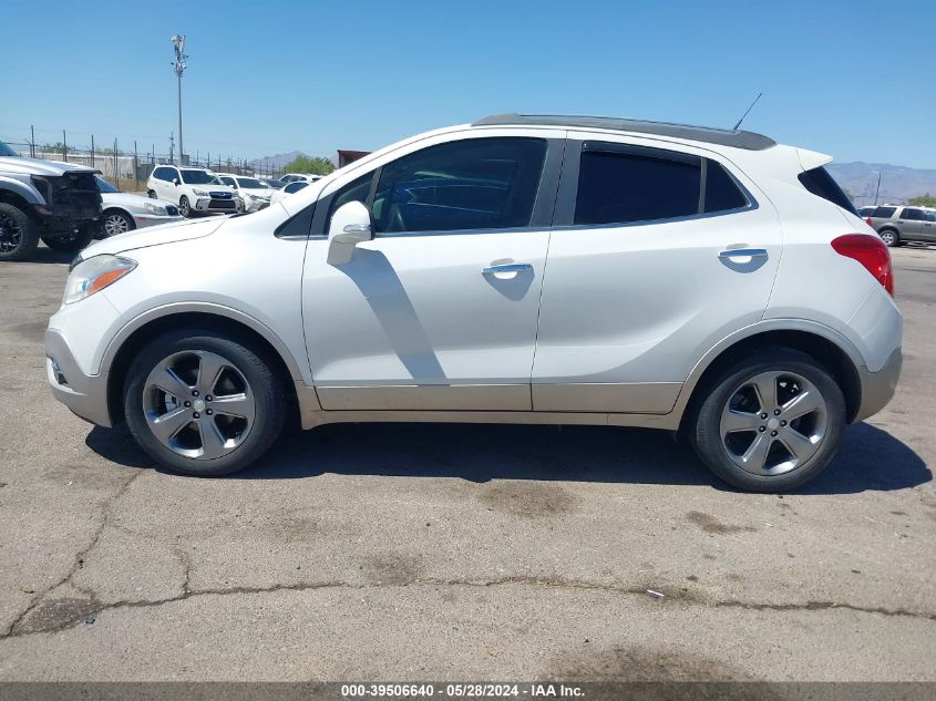 2014 Buick Encore Premium VIN: KL4CJDSB5EB776081 Lot: 39506640