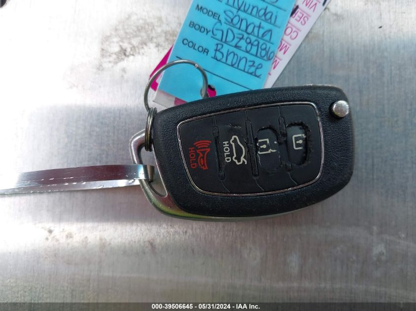 2015 Hyundai Sonata Se VIN: 5NPE24AF6FH235931 Lot: 39506645