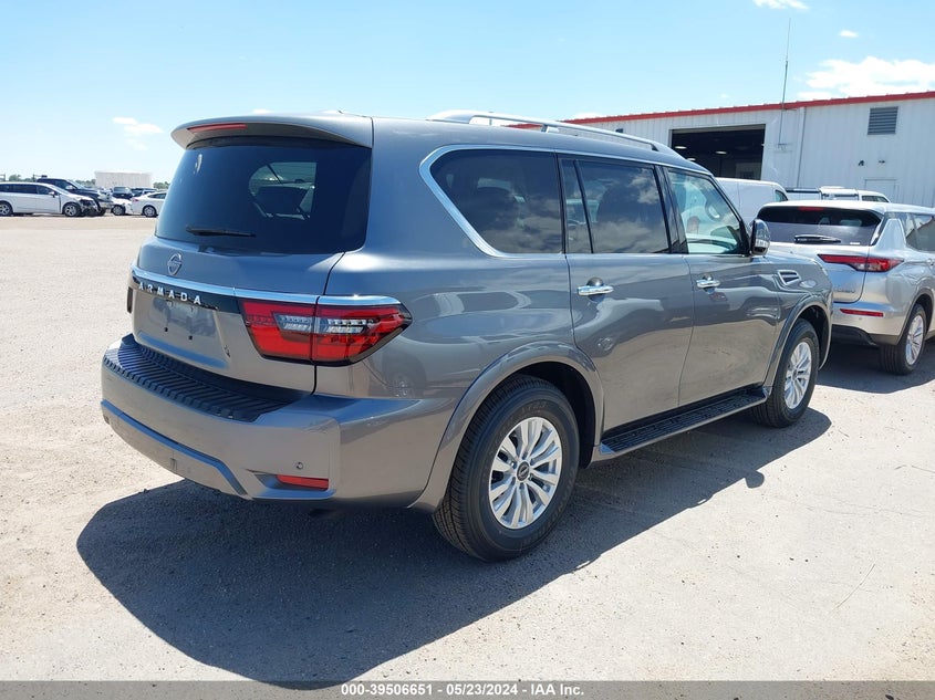 2024 Nissan Armada Sv 4Wd VIN: JN8AY2AD8R9709119 Lot: 39506651
