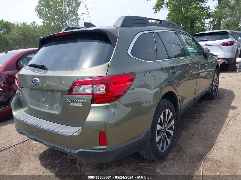 2017 Subaru Outback 2.5I Limited VIN: 4S4BSANCXH3292242 Lot: 39506661