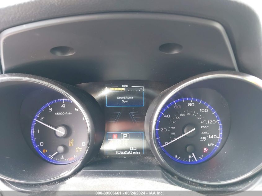 2017 Subaru Outback 2.5I Limited VIN: 4S4BSANCXH3292242 Lot: 39506661