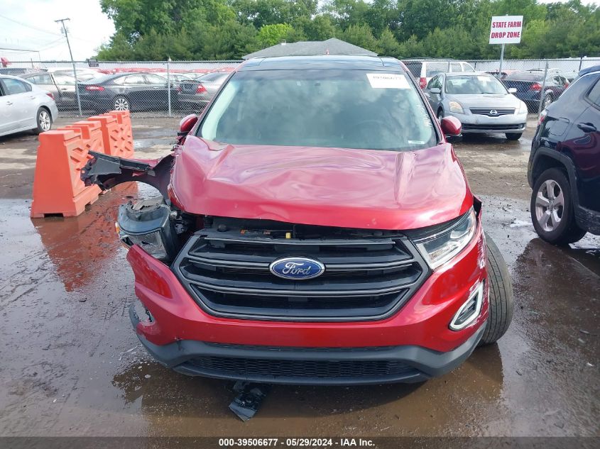 2017 Ford Edge Sel VIN: 2FMPK4J87HBB18802 Lot: 39506677