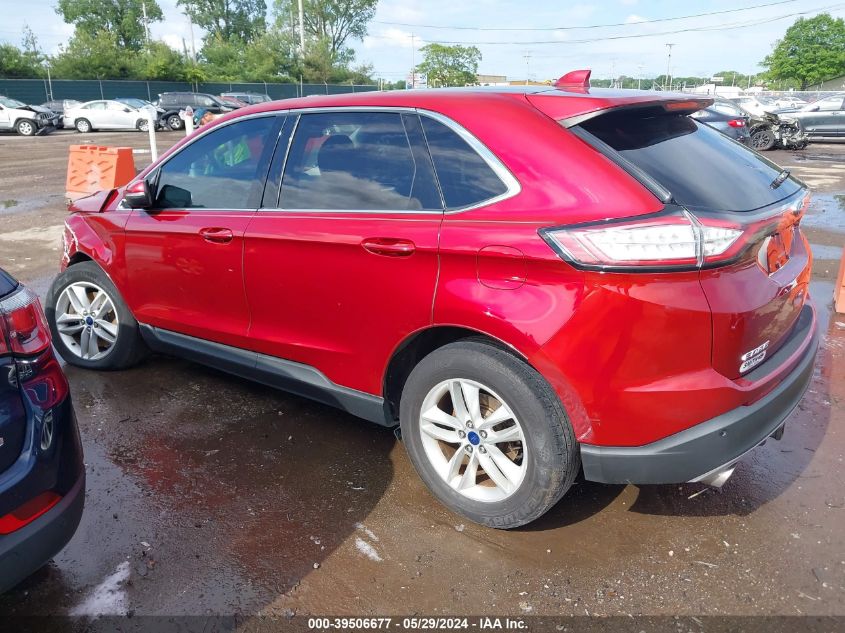 2017 Ford Edge Sel VIN: 2FMPK4J87HBB18802 Lot: 39506677