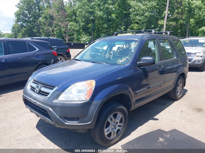 2003 Honda Cr-V Lx VIN: SHSRD68493U104443 Lot: 39506684