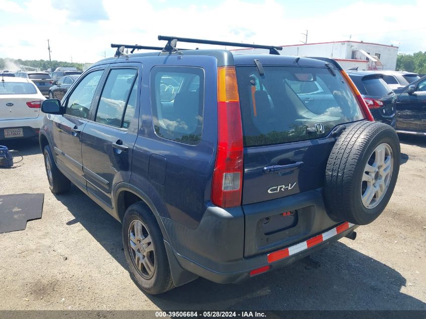 2003 Honda Cr-V Lx VIN: SHSRD68493U104443 Lot: 39506684