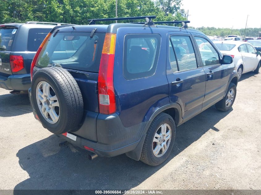 2003 Honda Cr-V Lx VIN: SHSRD68493U104443 Lot: 39506684