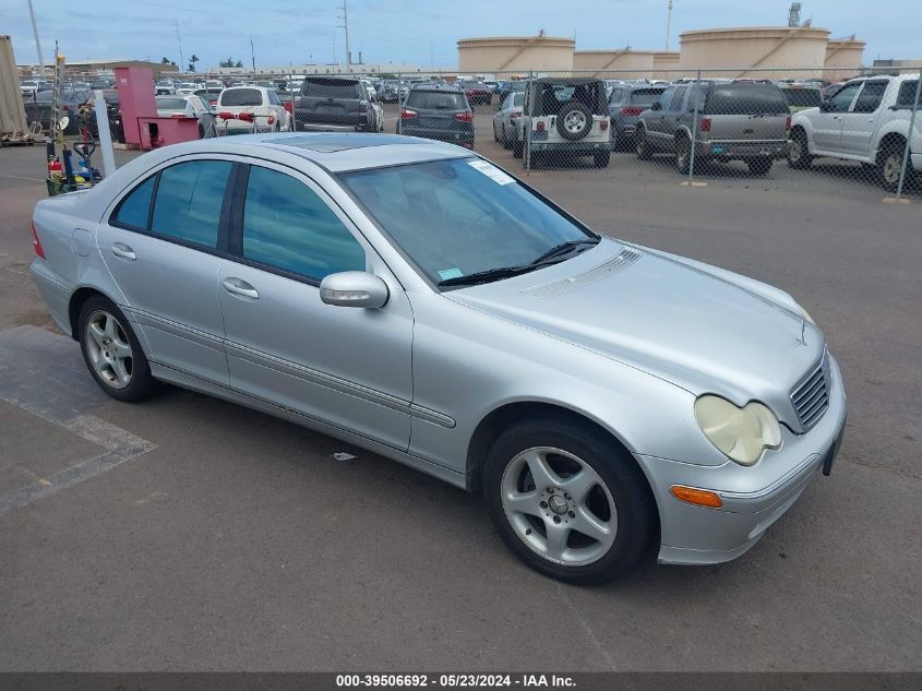 2001 Mercedes-Benz C 240 VIN: WDBRF61J61F042508 Lot: 39506692