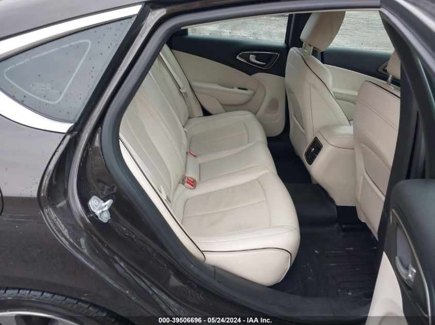 2015 Chrysler 200 C VIN: 1C3CCCEG4FN553696 Lot: 39506696