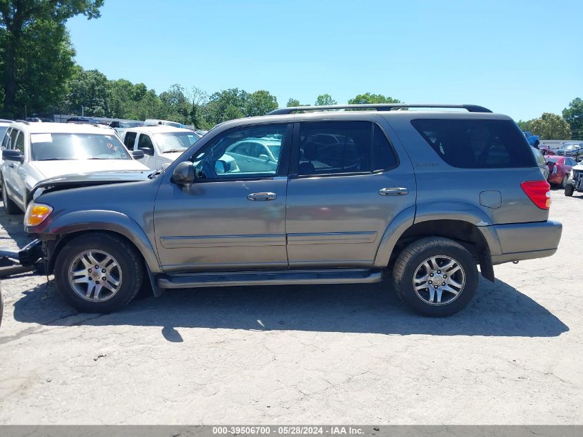 2003 Toyota Sequoia Limited V8 VIN: 5TDZT38A43S147467 Lot: 39506700