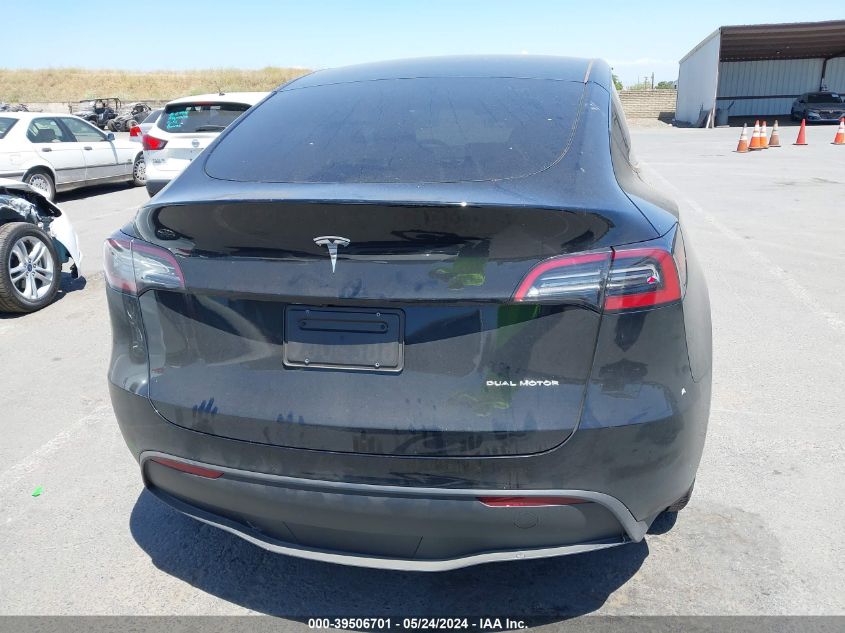 2023 Tesla Model Y Awd/Long Range Dual Motor All-Wheel Drive VIN: 7SAYGDEE7PF912892 Lot: 39506701