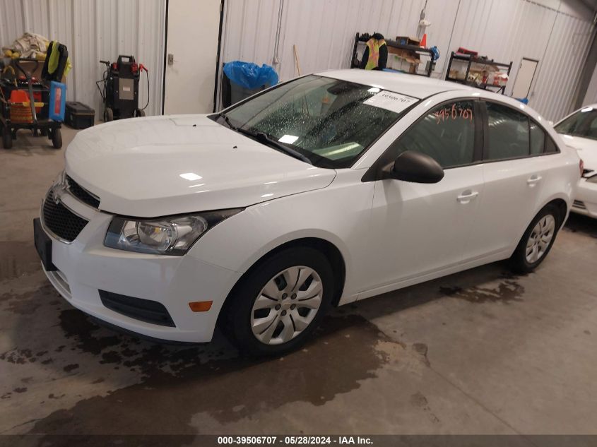 2013 Chevrolet Cruze Ls VIN: 1G1PA5SH7D7320370 Lot: 39506707