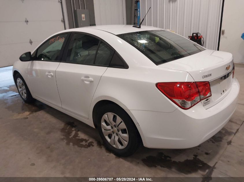 2013 Chevrolet Cruze Ls VIN: 1G1PA5SH7D7320370 Lot: 39506707