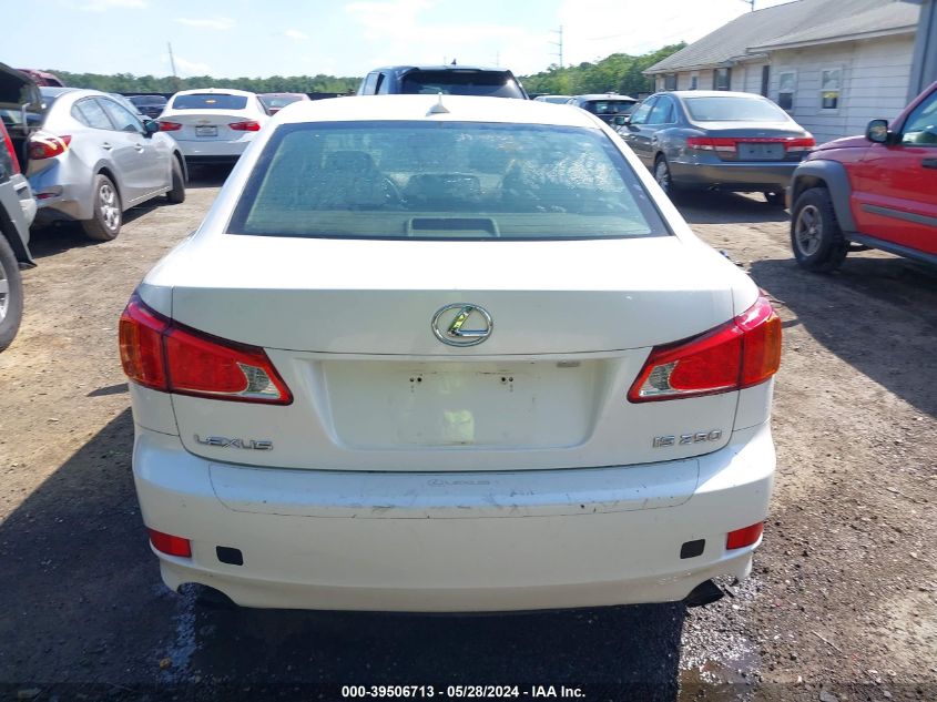 2009 Lexus Is 250 VIN: JTHBK262092091116 Lot: 39506713