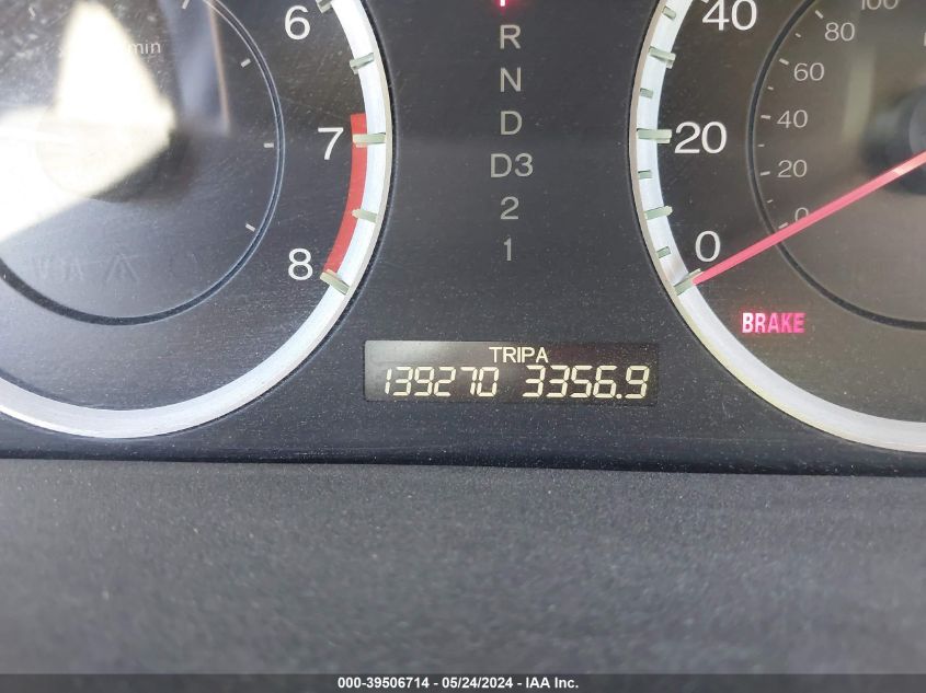 2010 Honda Accord 2.4 Lx-P VIN: 1HGCP2F40AA073008 Lot: 39506714