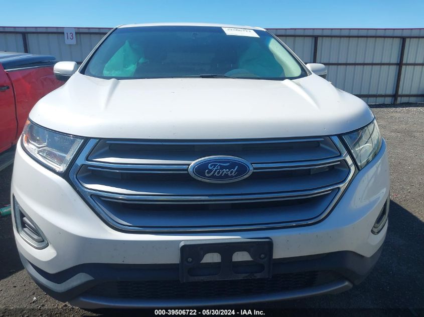 2017 Ford Edge Titanium VIN: 2FMPK3K96HBB91841 Lot: 39506722