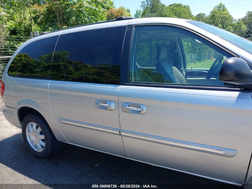 2007 Chrysler Town & Country Touring VIN: 2A4GP54L47R152451 Lot: 39506726