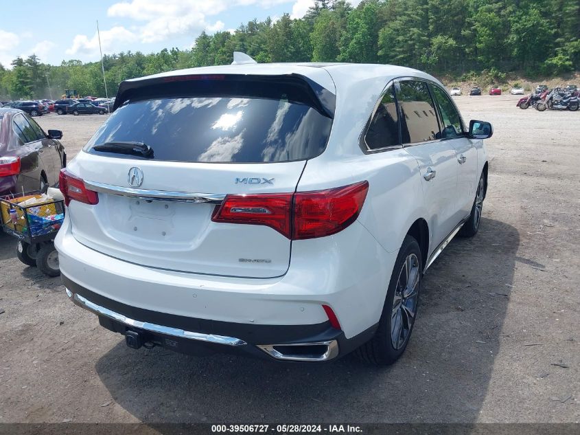 2020 Acura Mdx Technology Package VIN: 5J8YD4H50LL051016 Lot: 39506727