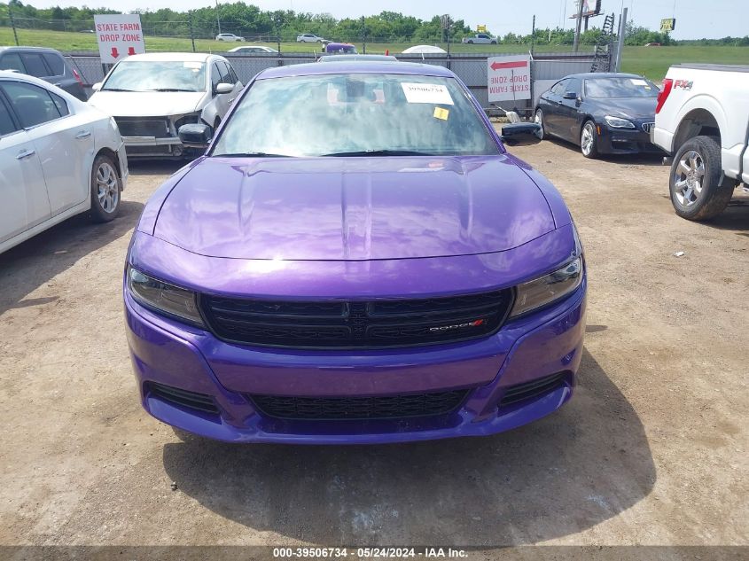 2023 Dodge Charger Sxt VIN: 2C3CDXBG8PH675383 Lot: 39506734