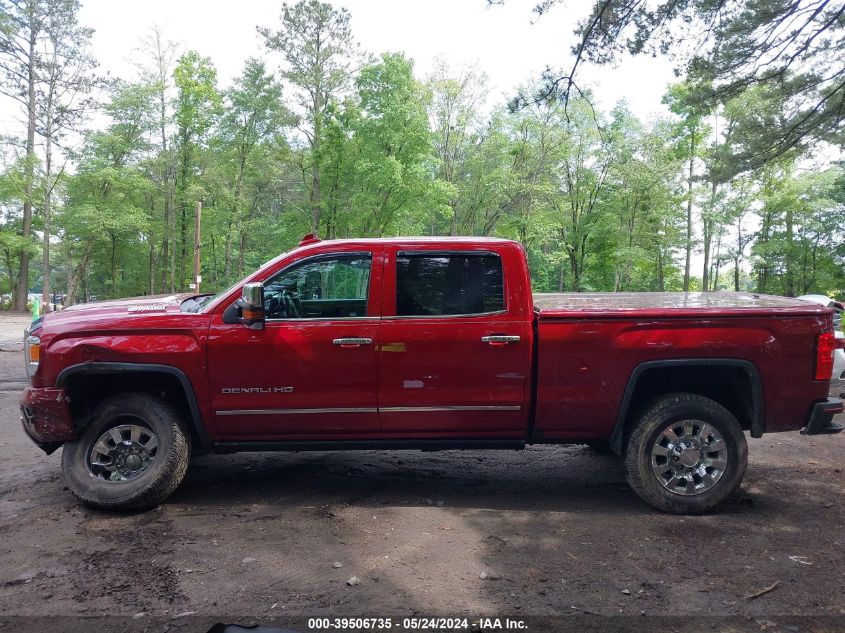 2018 GMC Sierra 2500Hd Denali VIN: 1GT12UEY3JF184689 Lot: 39506735