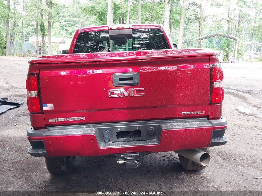 2018 GMC Sierra 2500Hd Denali VIN: 1GT12UEY3JF184689 Lot: 39506735