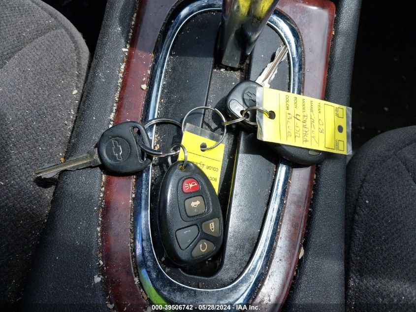 2008 Chevrolet Impala Lt VIN: 2G1WT55K981320922 Lot: 39506742