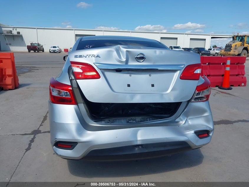 2018 Nissan Sentra S VIN: 3N1AB7AP9JY293264 Lot: 39506753