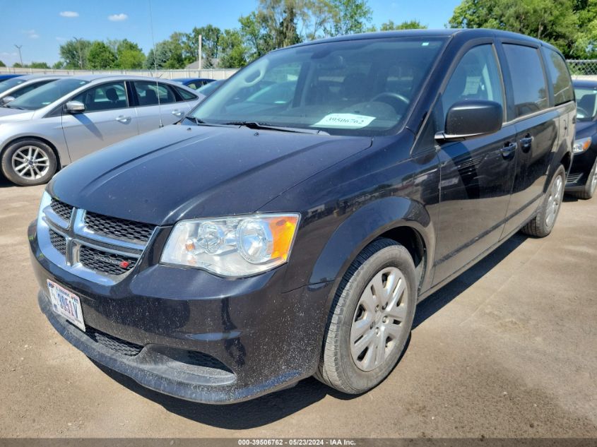 2018 Dodge Grand Caravan Se VIN: 2C4RDGBG8JR309852 Lot: 39506762