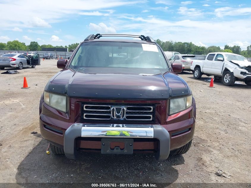 2007 Honda Ridgeline Rtl VIN: 2HJYK16537H524718 Lot: 39506763