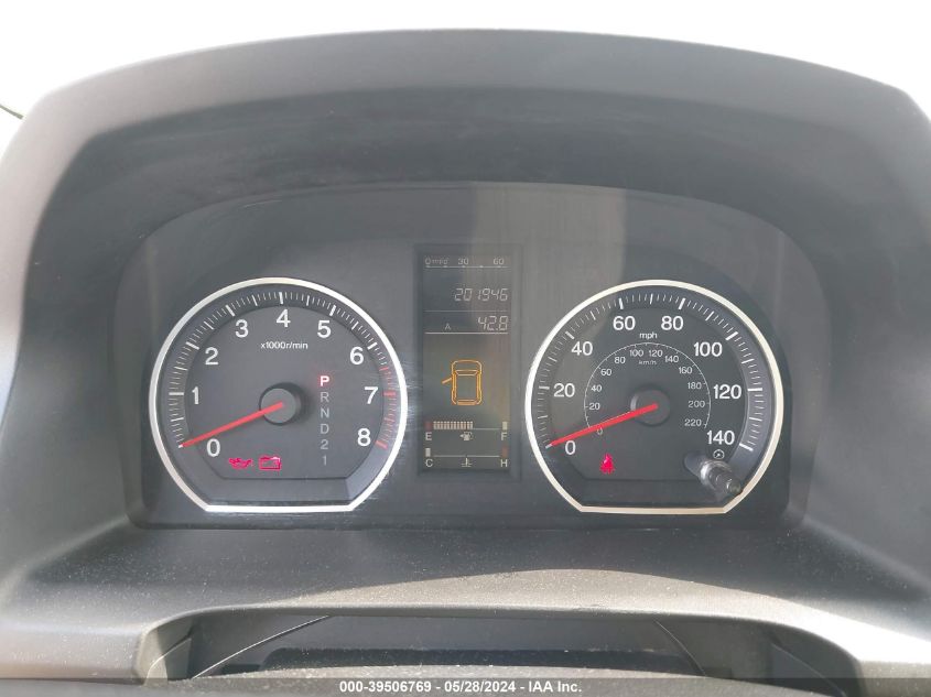 2007 Honda Cr-V Lx VIN: JHLRE38387C059012 Lot: 39506769