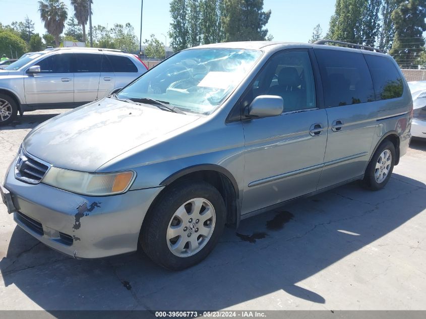 2002 Honda Odyssey Ex-L VIN: 2HKRL18972H503201 Lot: 39506773