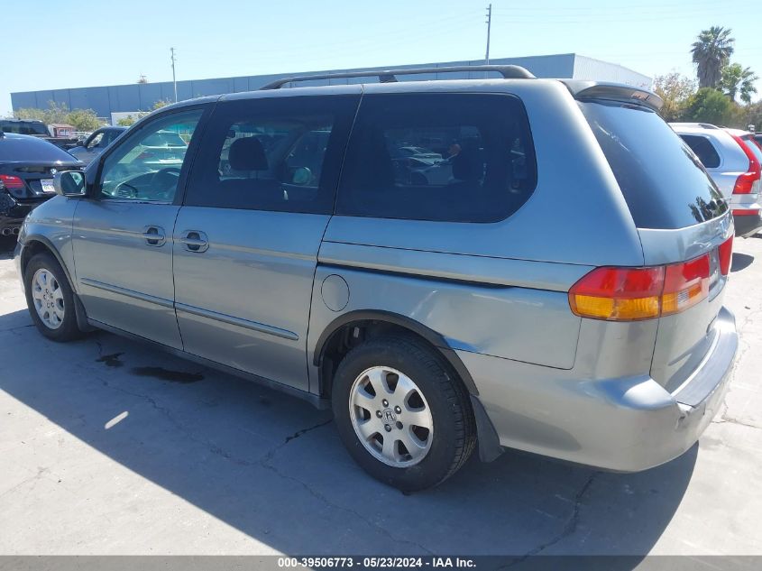 2002 Honda Odyssey Ex-L VIN: 2HKRL18972H503201 Lot: 39506773