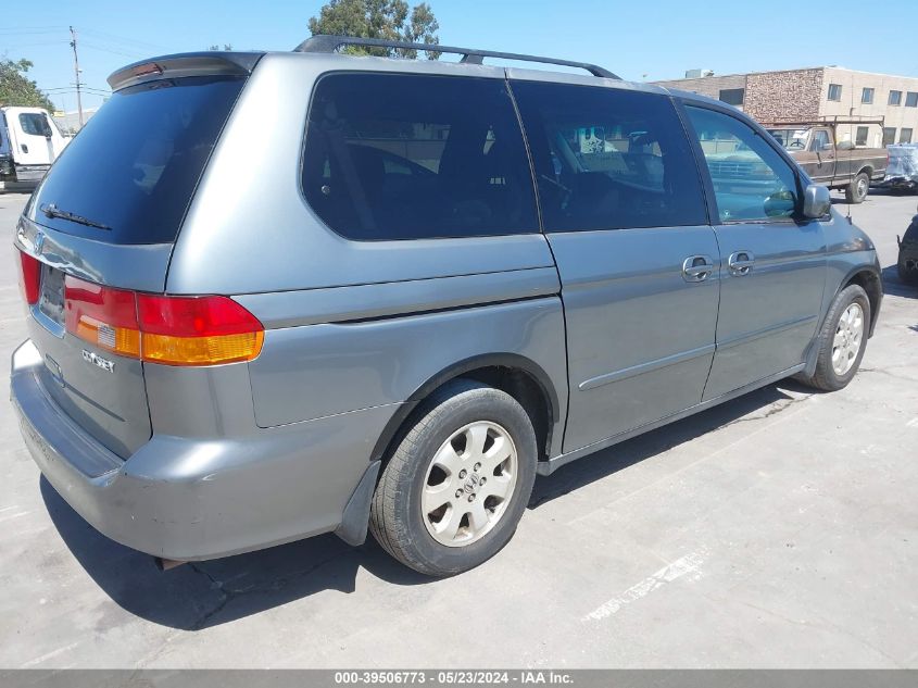 2002 Honda Odyssey Ex-L VIN: 2HKRL18972H503201 Lot: 39506773