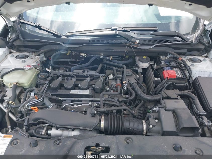 2019 Honda Civic Ex-L VIN: 19XFC1F79KE001962 Lot: 39506774