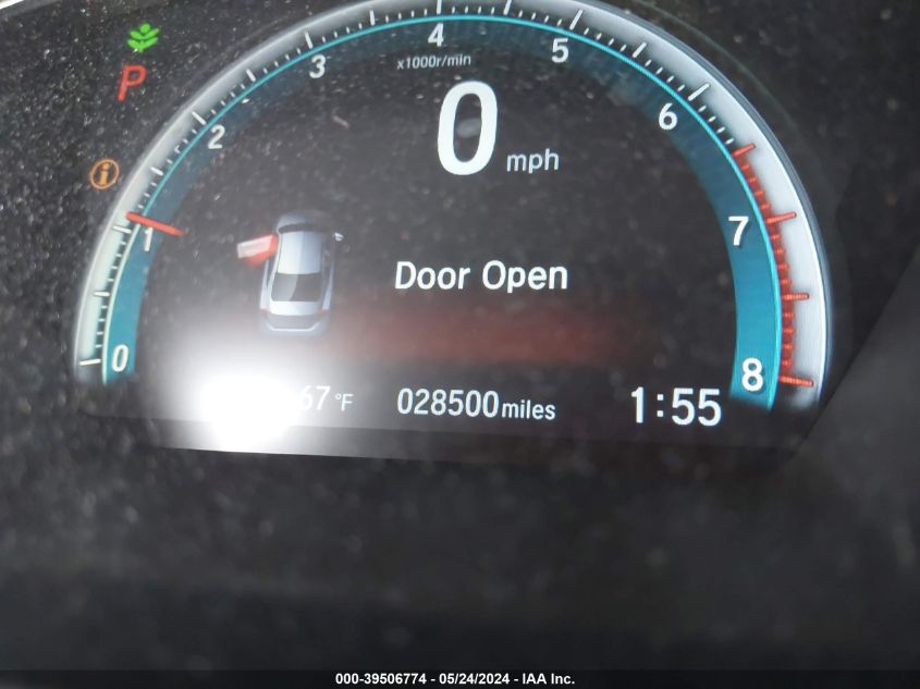 2019 Honda Civic Ex-L VIN: 19XFC1F79KE001962 Lot: 39506774