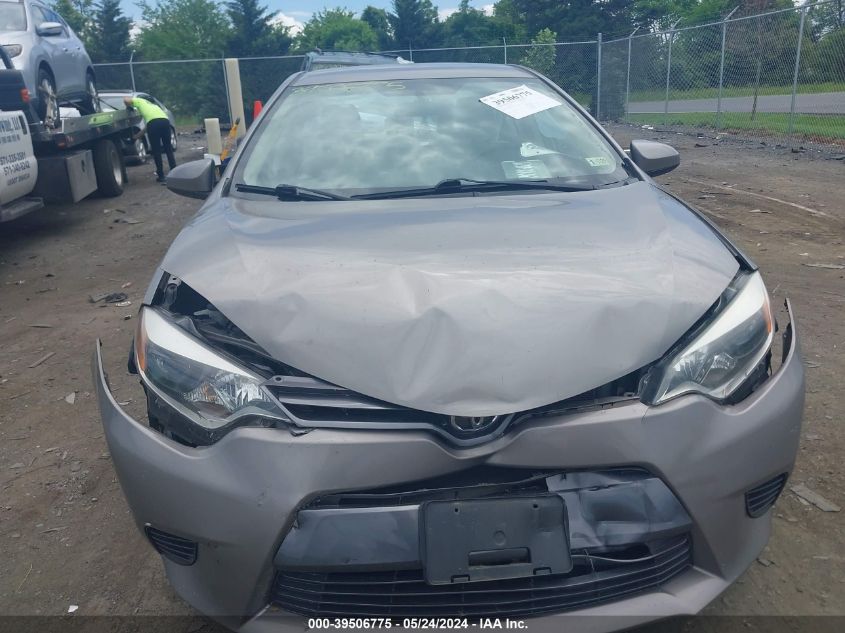 2016 Toyota Corolla Le Eco VIN: 2T1BPRHE6GC483356 Lot: 39506775