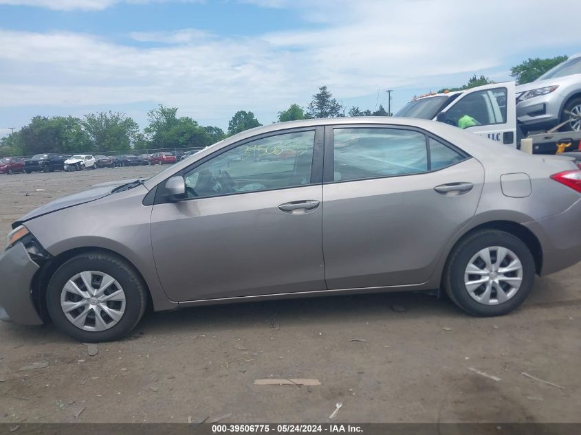 2016 Toyota Corolla Le Eco VIN: 2T1BPRHE6GC483356 Lot: 39506775