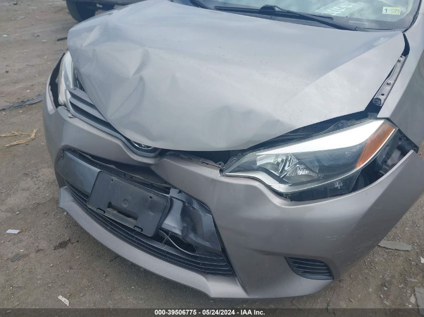 2016 Toyota Corolla Le Eco VIN: 2T1BPRHE6GC483356 Lot: 39506775